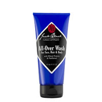 Jack Black All Over Wash for Face, Hair, and Body with Wheat Protein and Panthenol 177ml