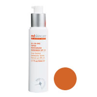 MD Skincare All In One Tinted Moisturiser Deep SPF 15 50ml