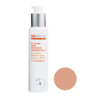 MD Skincare All In One Tinted Moisturiser Medium SPF 15 50ml