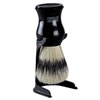 men-u Barbiere Shaving Brush and Stand in Black