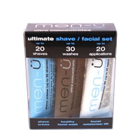 men-u Ultimate Shave / Facial Set 3x15ml